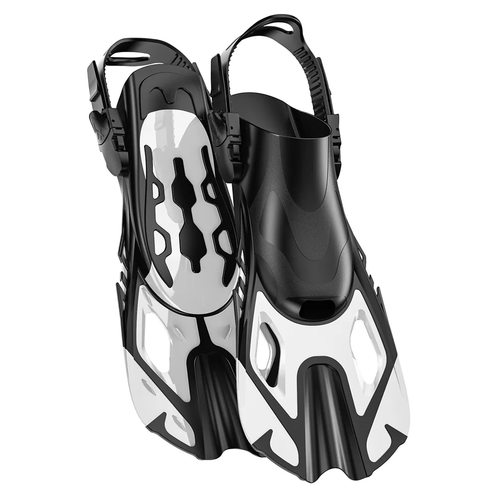 Snorkel Fins Swim Fins Buckles Swimming Flippers