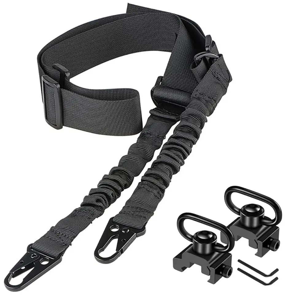 Tactical Two Point Sling Sling Swivel Mounts Quick Release and Mounting Base