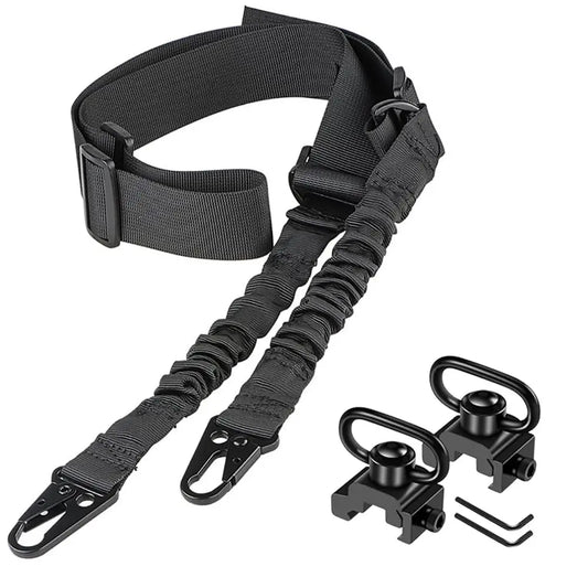 Tactical Two Point Sling Sling Swivel Mounts Quick Release and Mounting Base