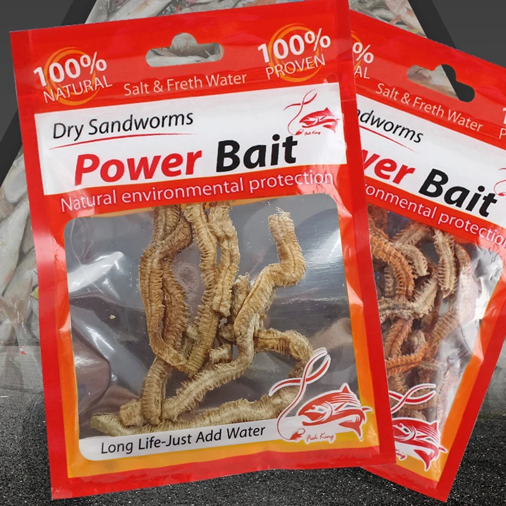 Dry Sandworms Fishing Lures