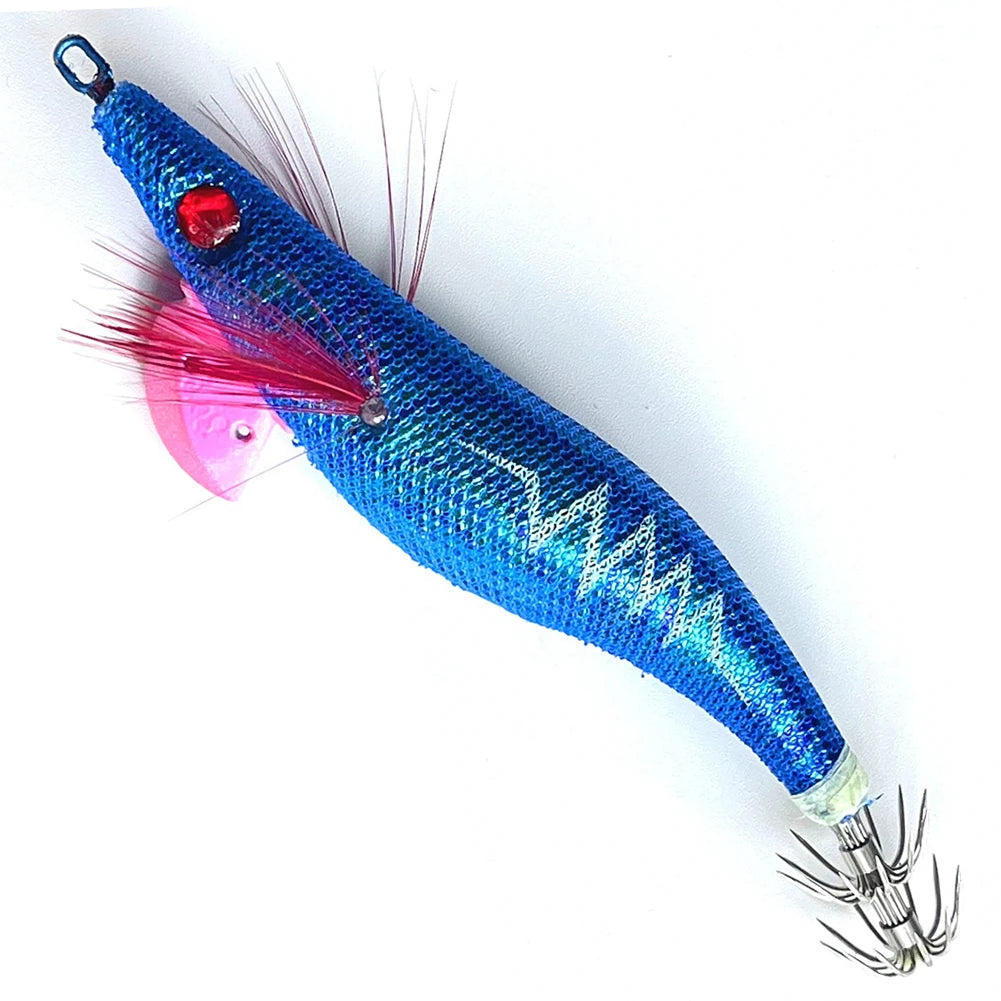 Luminous Fishing Wood Shrimp Lures Lifelike Plastic