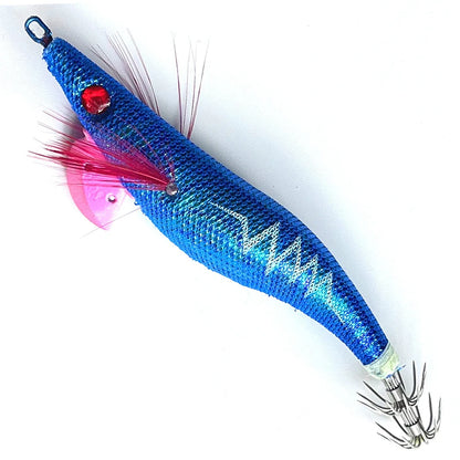 Luminous Fishing Wood Shrimp Lures Lifelike Plastic