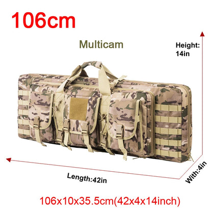 32 38 42 48inch Tactical Double Rifle Case