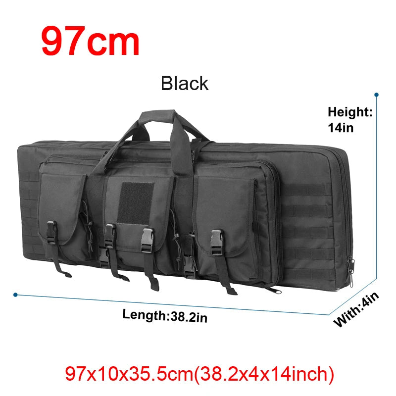 32 38 42 48inch Tactical Double Rifle Case