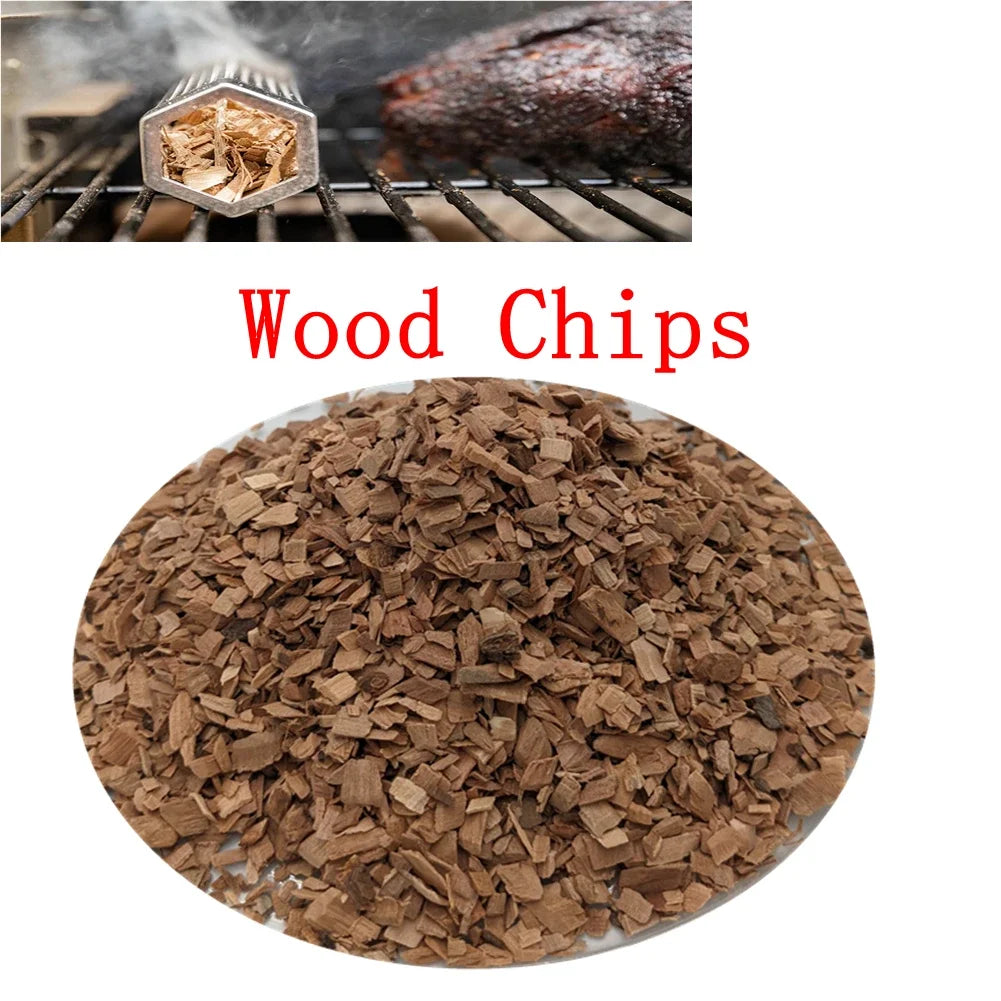 Smoked Sawdust Wood Chips for Smoking 125g/bag Apple Cherry Oak Hickory