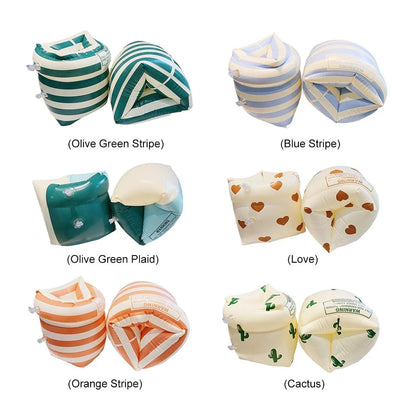 Inflatable Swimming Pool Arm Floaters PVC Printed Adult Kids Swimming Equipment