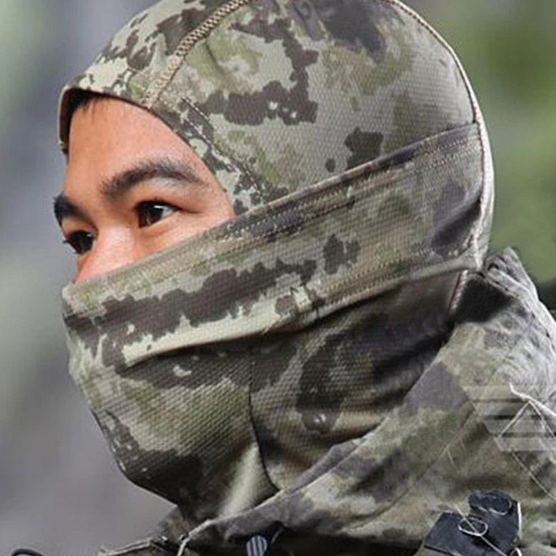 Face Mask UV Protection Hood Tactical for Cycling Fishing Hunting
