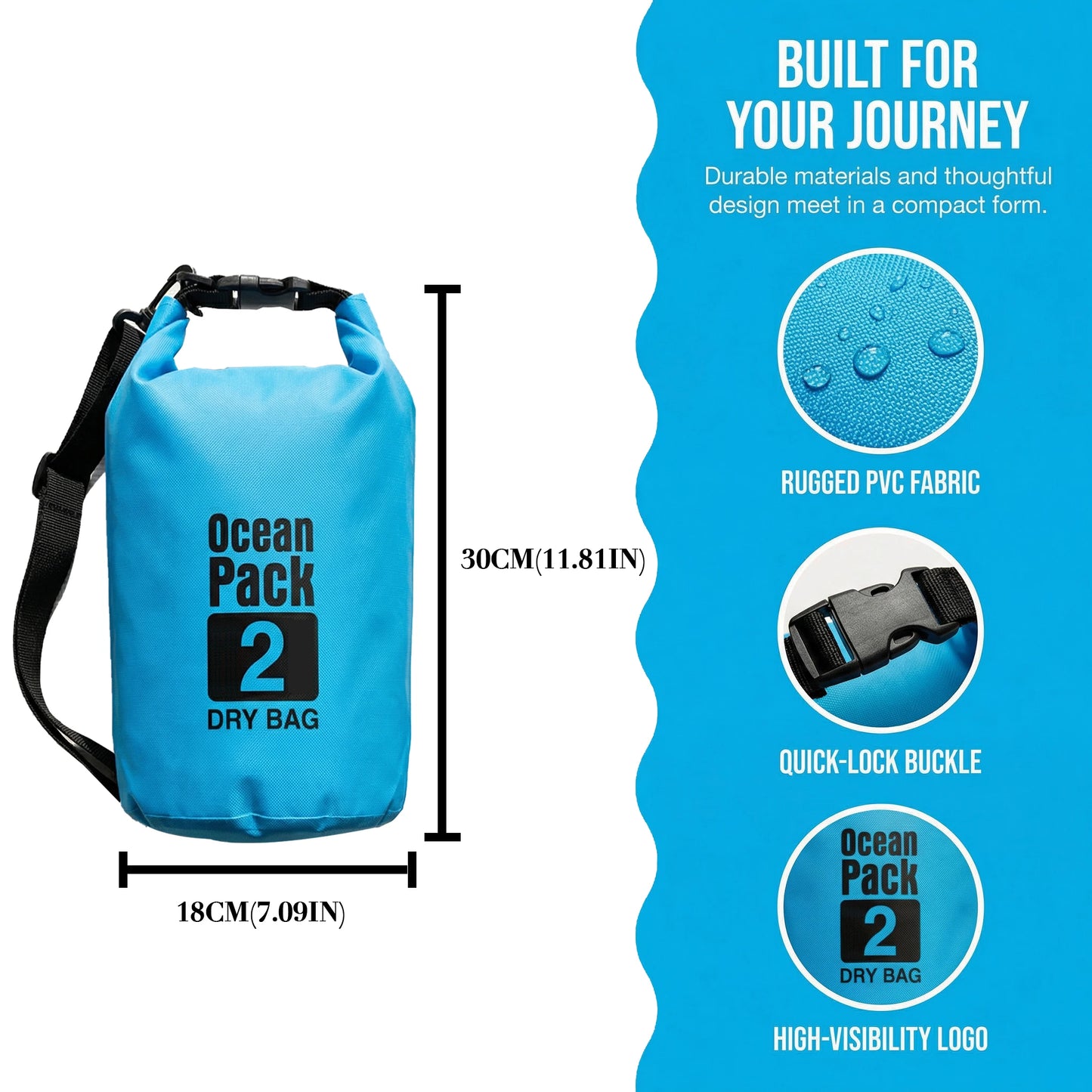 Adjustable Buoyancy Vest for Men & Women - Stretch-Fit, Zippered Design,