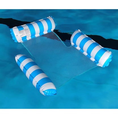 1/2pcs Water Hammock Recliner Inflatable Floating Swimming Mattress Sea Swimming Ring Pool Party Toy Lounge Bed For Swimming