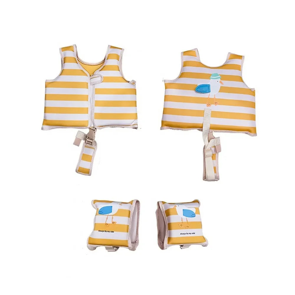 Striped Children's Buoyancy Vest Floats