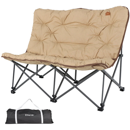 KingCamp Double Padded Butterfly Chair Oversized Camping Chair