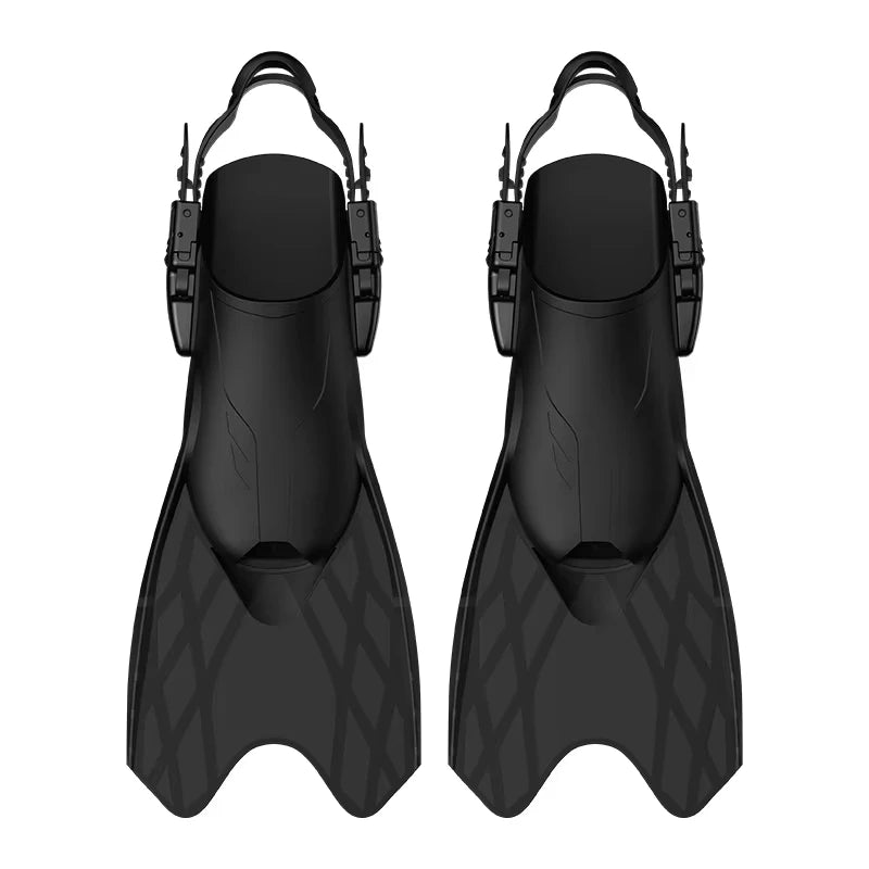 Snorkel / Swimming Flippers Open Heel Travel Size Adult Men/ Women
