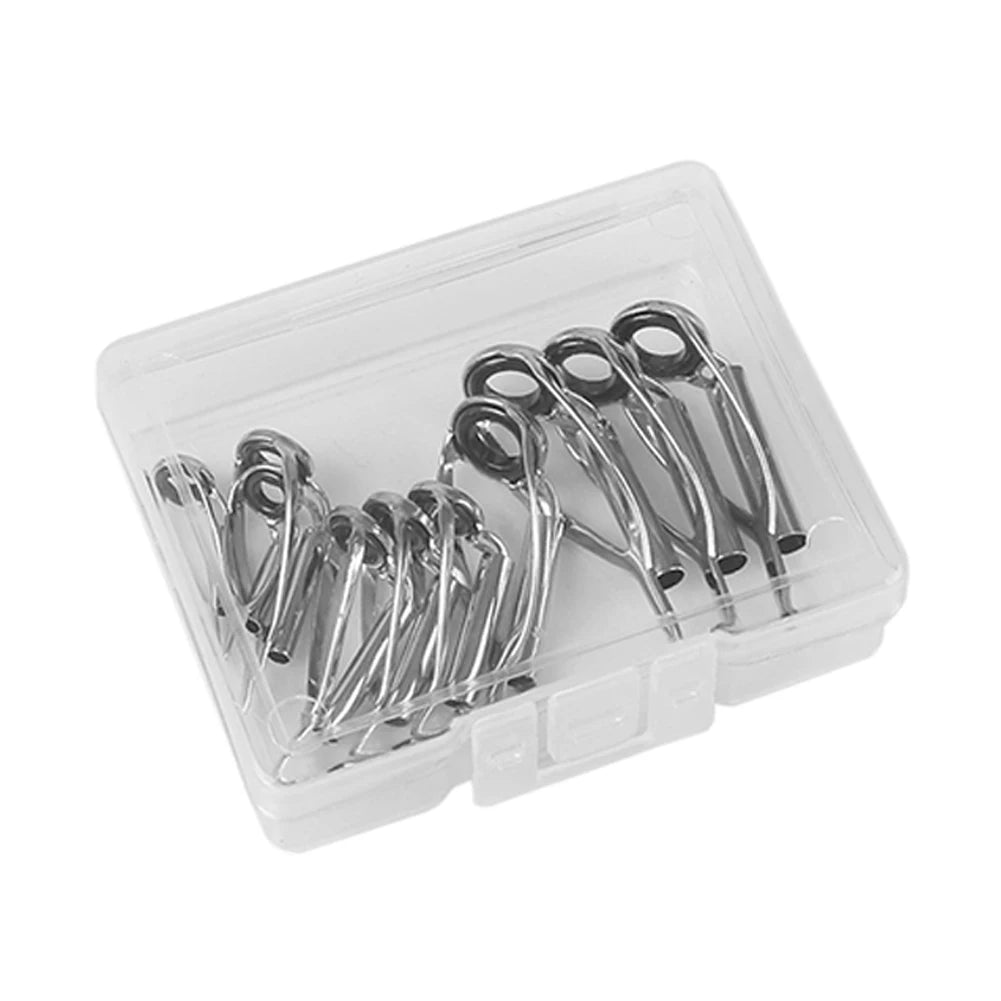 Fishing Rod Guide Ring Stainless Steel Top Tip Repair Kit