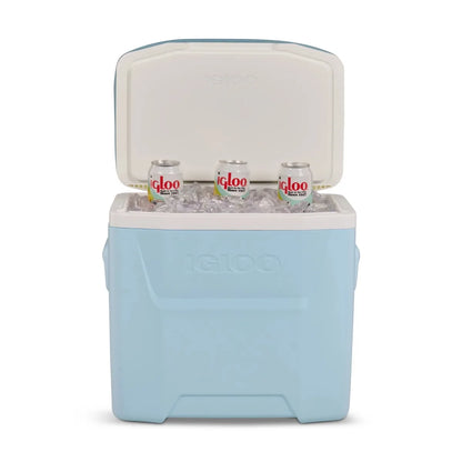 28 QT Soft Top Cooler with Wheels, Powder Blue