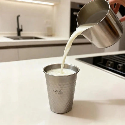 304 Stainless Steel Cup Set Camping Cup 4/6/8PCS