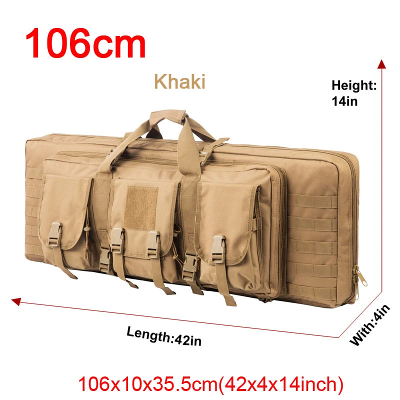 32 38 42 48inch Tactical Double Rifle Case