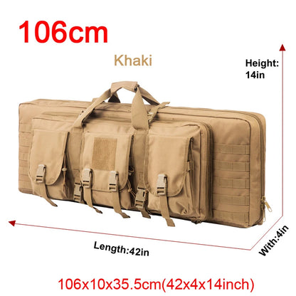 32 38 42 48inch Tactical Double Rifle Case
