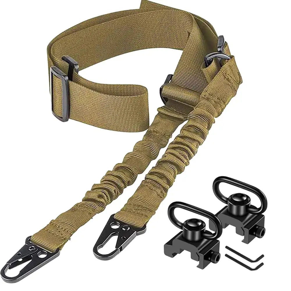 Tactical Two Point Sling Sling Swivel Mounts Quick Release and Mounting Base