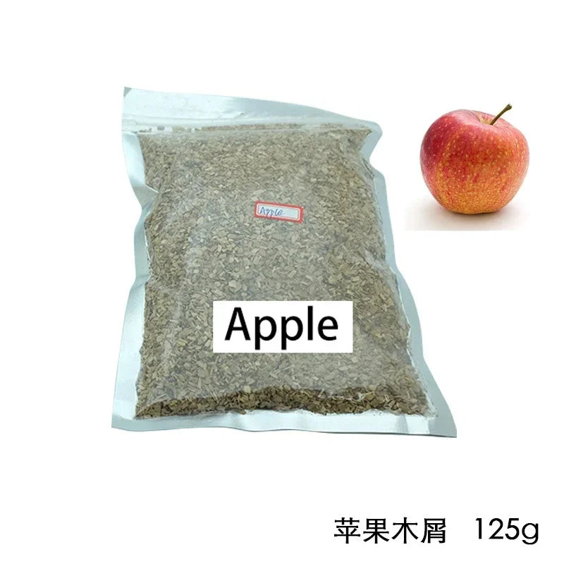 Smoked Sawdust Wood Chips for Smoking 125g/bag Apple Cherry Oak Hickory