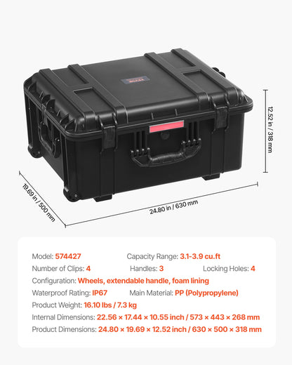 IP67 Weatherproof Heavy Duty Protective Case