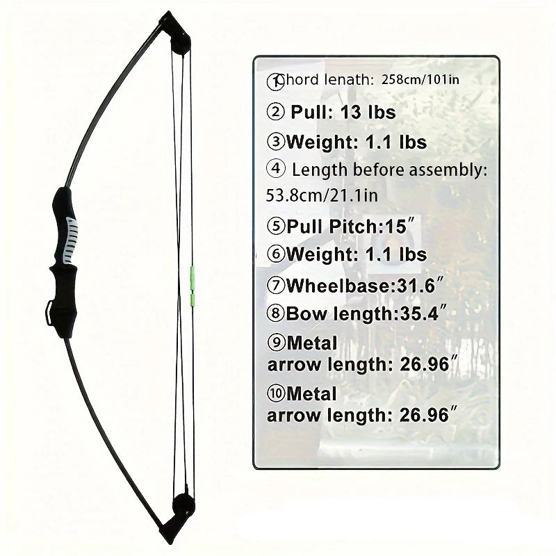 Bow and Arrow for Beginner Archery Set