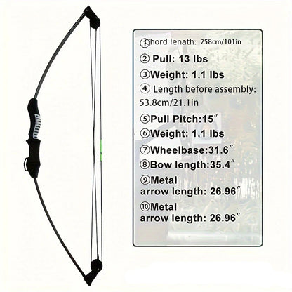 Bow and Arrow for Beginner Archery Set