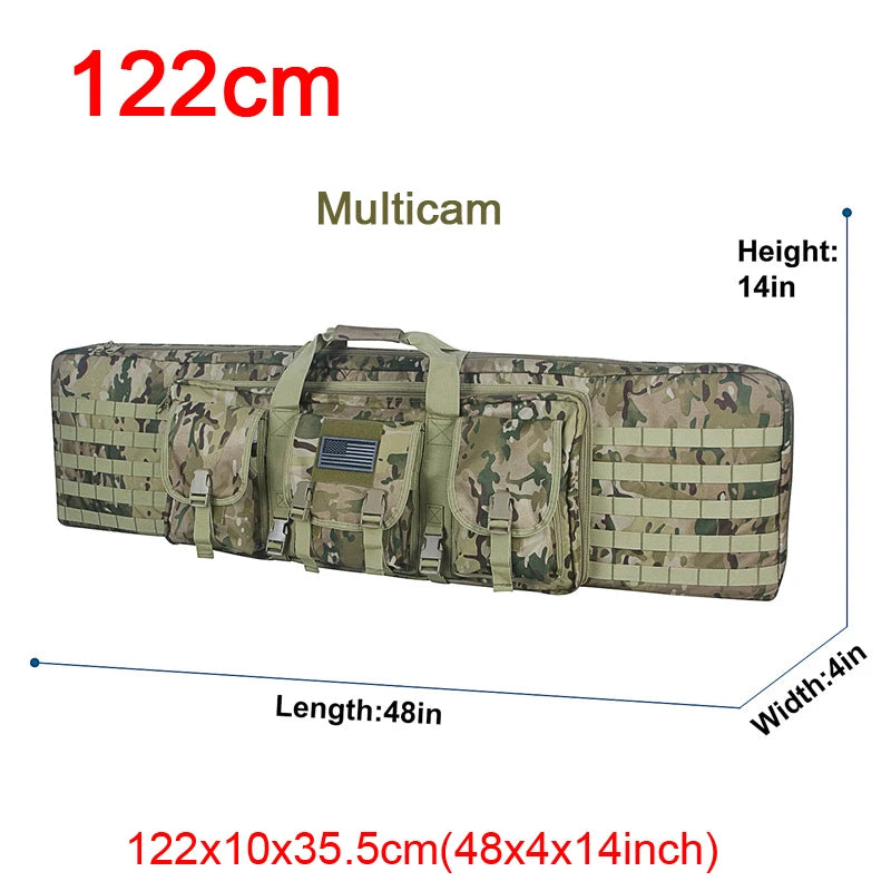 32 38 42 48inch Tactical Double Rifle Case