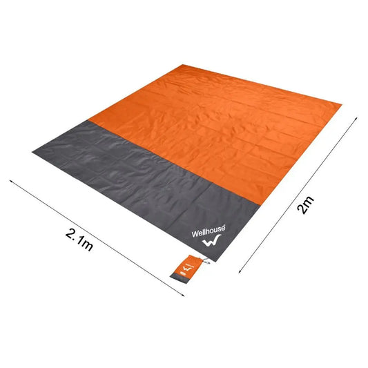 200*210cm Waterproof Tent Floor Tarp Picnic Mat