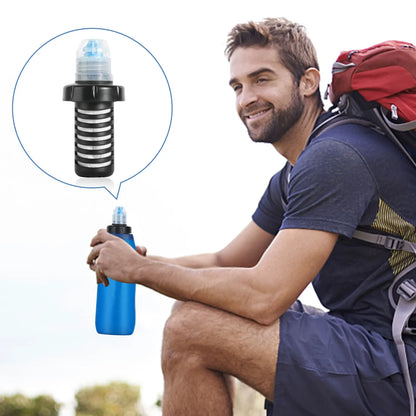 Purifying Survival Water Filter Bottle For Drinking Water