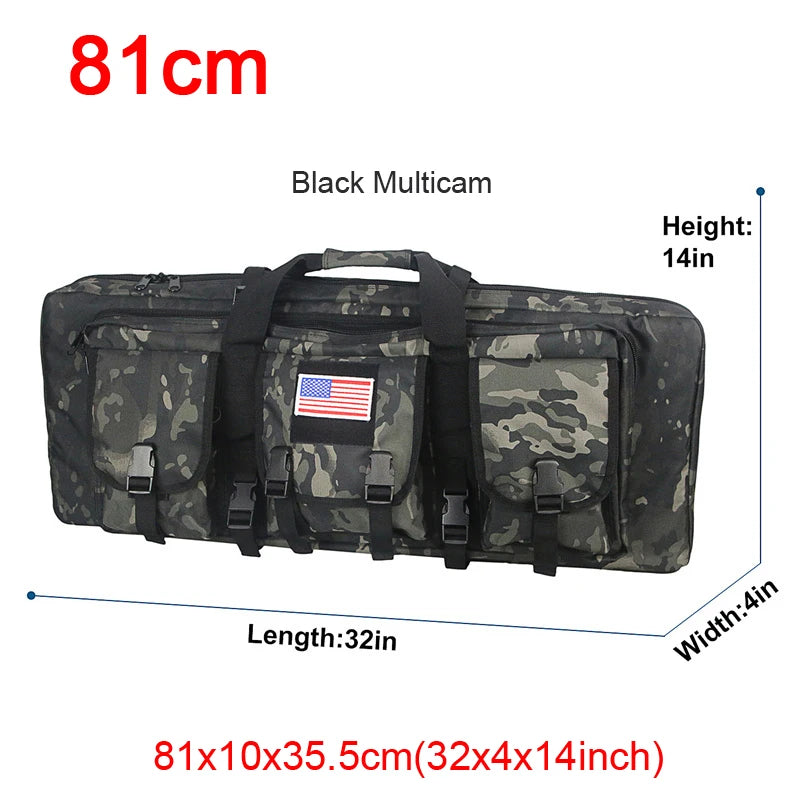 32 38 42 48inch Tactical Double Rifle Case