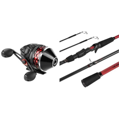 Spincast Fishing Reel with KastKing Royale Advantage Casting Fishing Rods 7'3