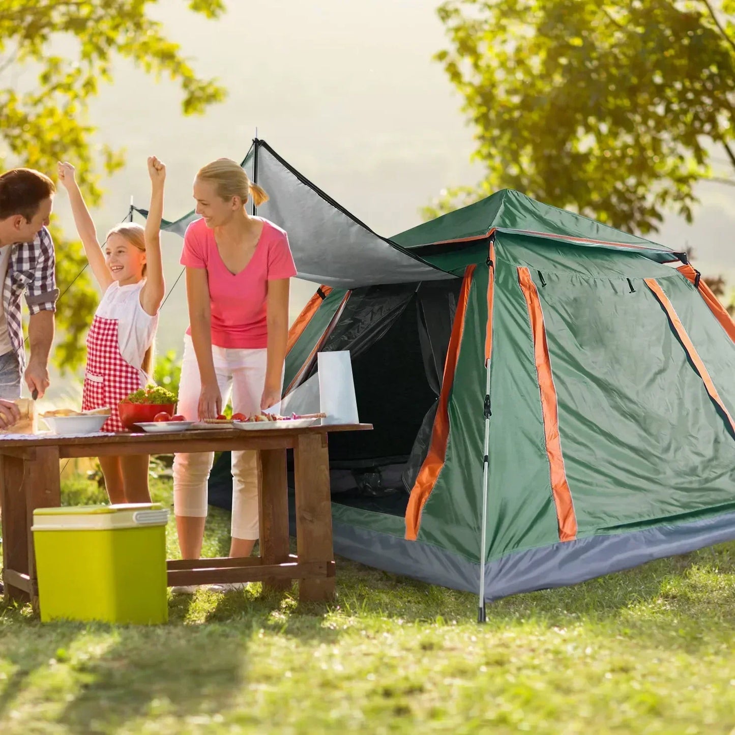 Outdoor Self-driving Travel Camping Tent