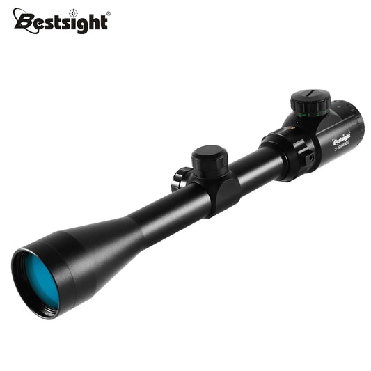 3-9x40 Rifle Sniper Scope Red or Green Illuminated Optical with Mounts