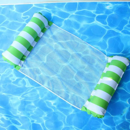 1/2pcs Water Hammock Recliner Inflatable Floating Swimming Mattress Sea Swimming Ring Pool Party Toy Lounge Bed For Swimming