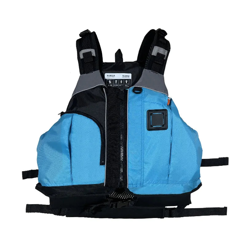 Kayaking Life Vest with Mesh High Back Kids Adult