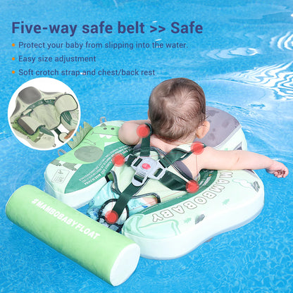 Non-Inflatable Baby Float with Canopy