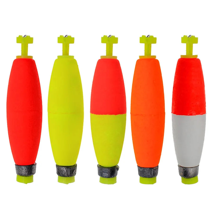 Oval Foam Fishing Floats Slip Bobbers
