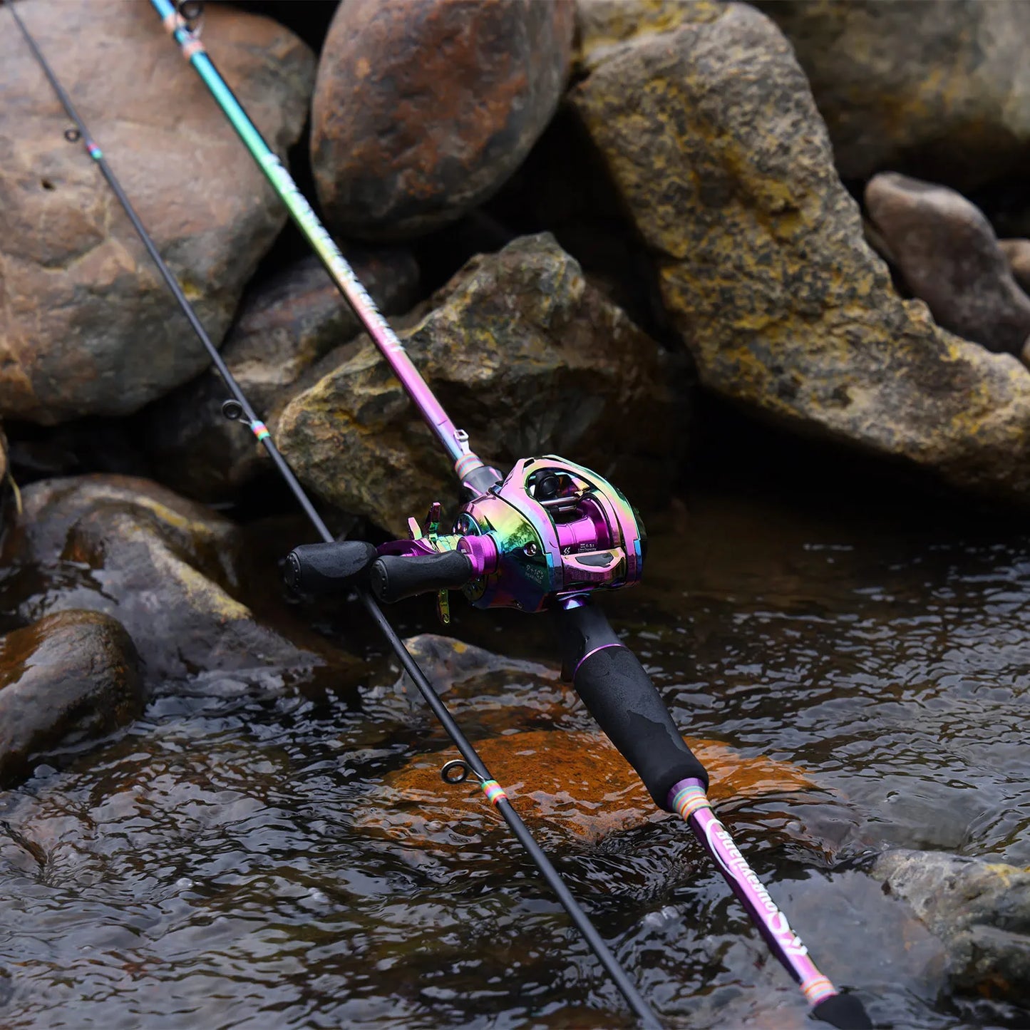 Baitcasting Fishing Rod M 1.8m 2.1m Carbon Fiber Rod