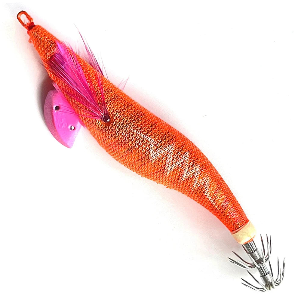 Luminous Fishing Wood Shrimp Lures Lifelike Plastic