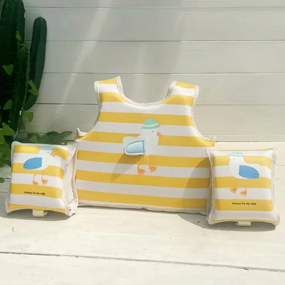 Striped Children's Buoyancy Vest Floats