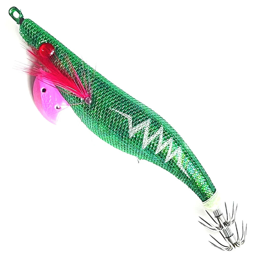 Luminous Fishing Wood Shrimp Lures Lifelike Plastic