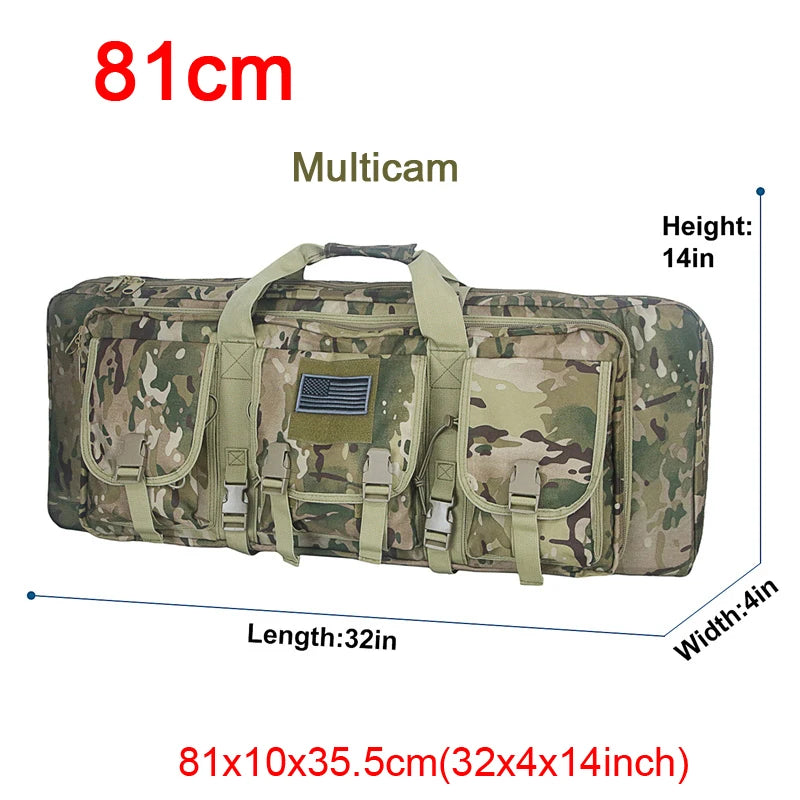 32 38 42 48inch Tactical Double Rifle Case