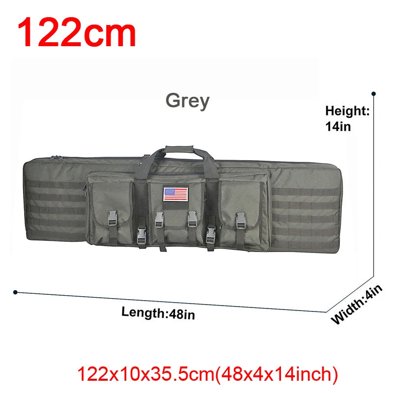 32 38 42 48inch Tactical Double Rifle Case