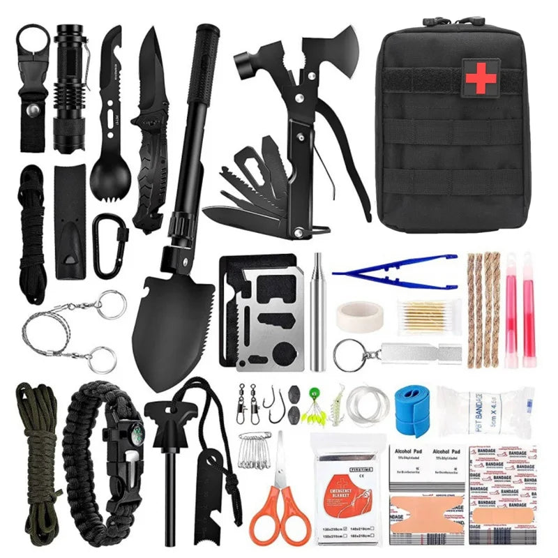 Emergency Equipment Camping Survival Tool Set Multifunctional