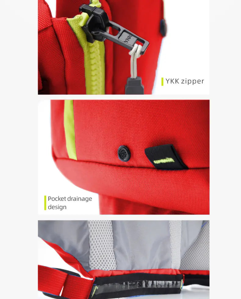 Adult Child 30-100KG, Red PFD Life Vest