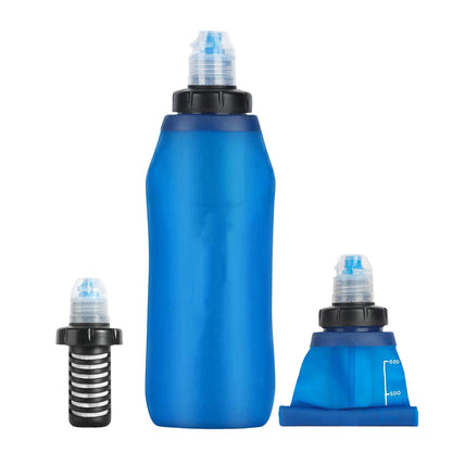 Purifying Survival Water Filter Bottle For Drinking Water