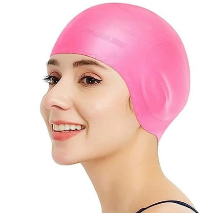 High Elasticity, Ears Protection, Large Silicone Diving Cap for Enhanced Comfort and Durability