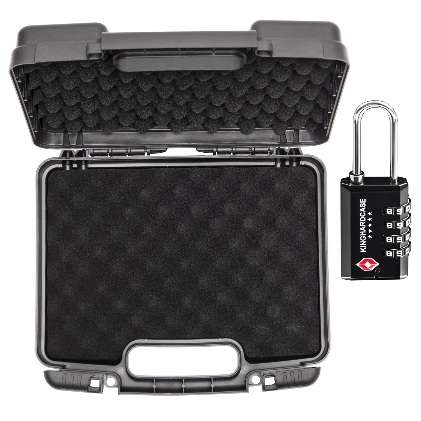 9mm Gun Case TSA Approved Firearm Travel Case with 1 TSA Lock
