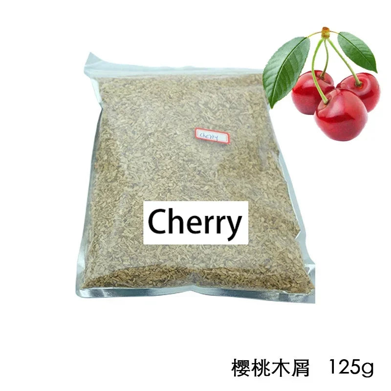 Smoked Sawdust Wood Chips for Smoking 125g/bag Apple Cherry Oak Hickory