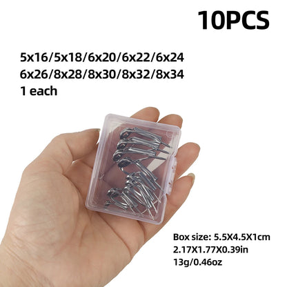 Fishing Rod Guide Ring Stainless Steel Top Tip Repair Kit